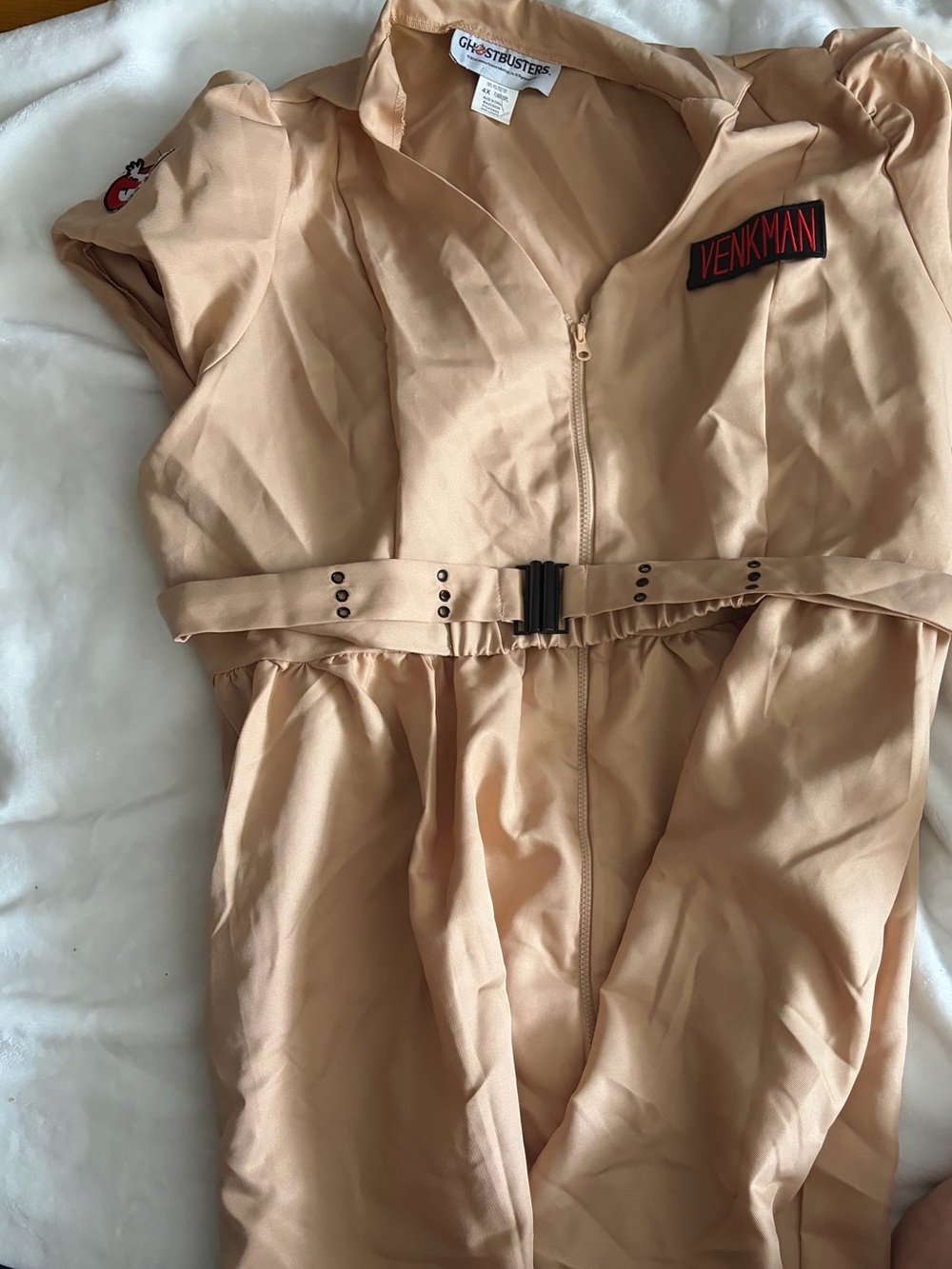 Ghostbusters Venkman Costume Plus Size Dress - Tan